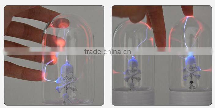 F-1236 Plasma Skull Light Mini bluetooth Speaker With Sound Responsive Light Show