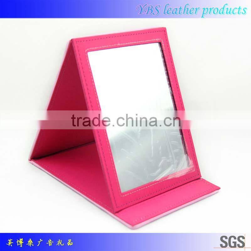 Factory direct hot new products for 2015 wall mirror frame leather