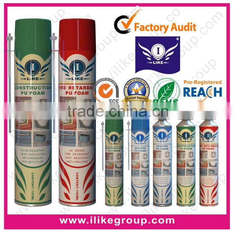 I-LIKE Expanding Spray Pu Foam Sealant