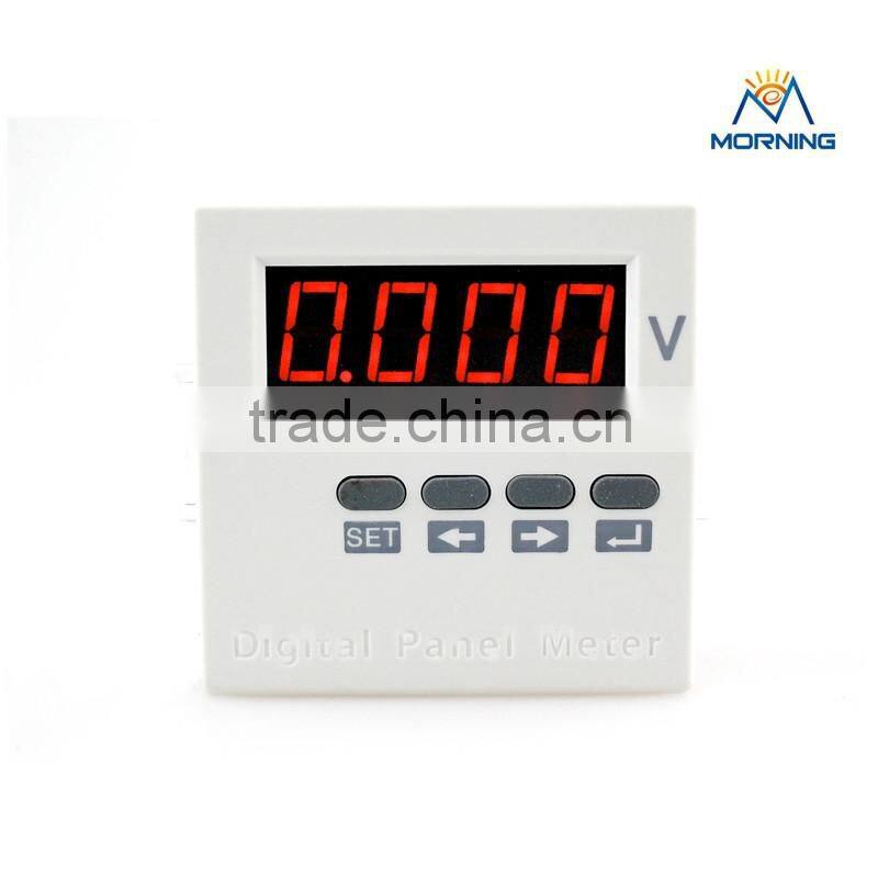 72*72 mm LED 100/380v single phase voltage meter