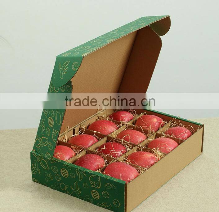 fruit display box in the supermarket and superstore