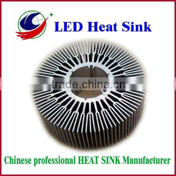 HS102 aluminium cob led light heat sink