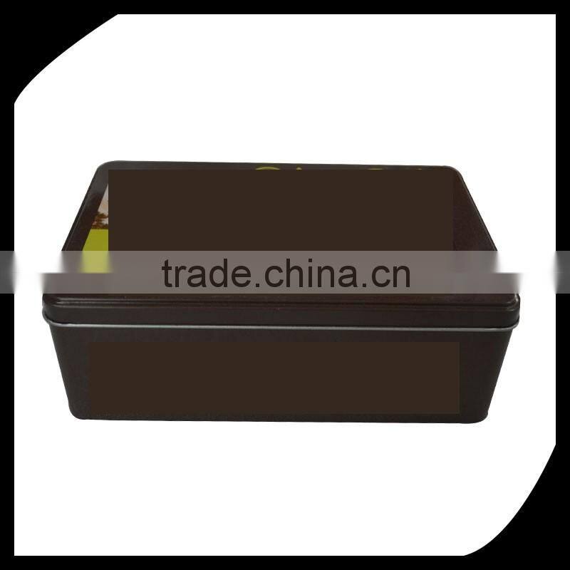 Rectangular storage metal tins/Rectangular tinplate metal tin can