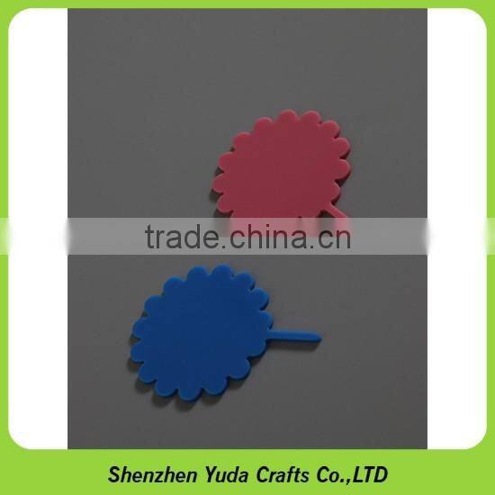 We do all kinds of plexiglass cupcake topper display mini cake toppers for special date