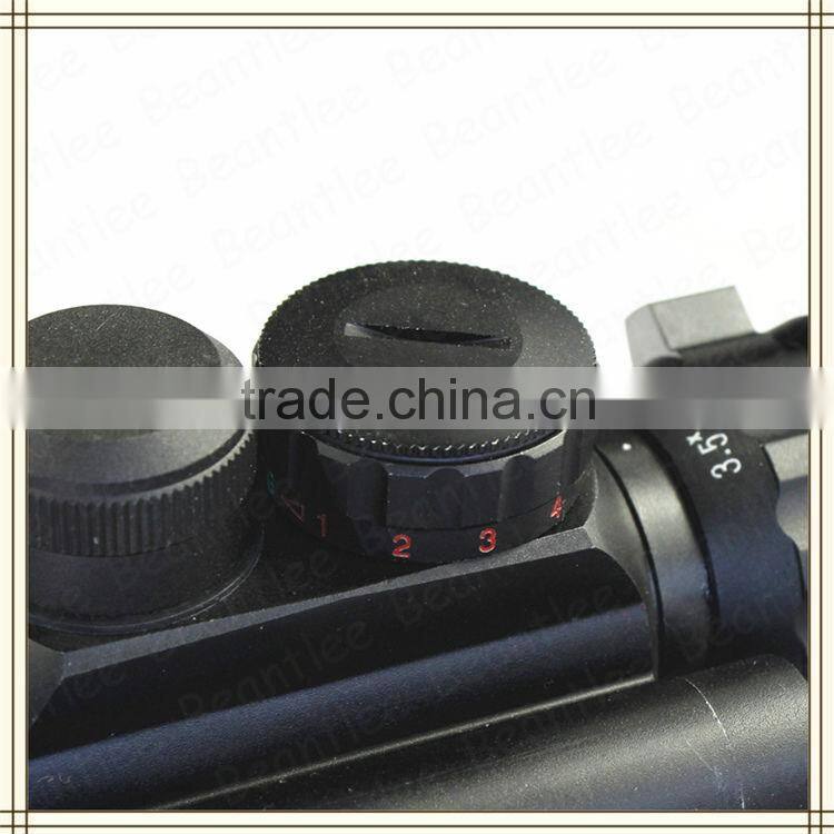 M8 3.5-10X40 scope mount adjustable elevation and windage with double scope mount