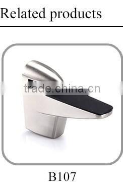 High quality small flat metal aluminum glass holding clips