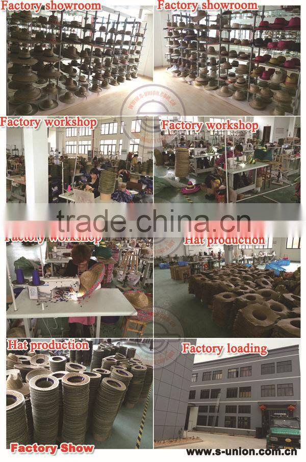 Wholesale custom printed ladies elegant summer beach sombrero big brim straw hats