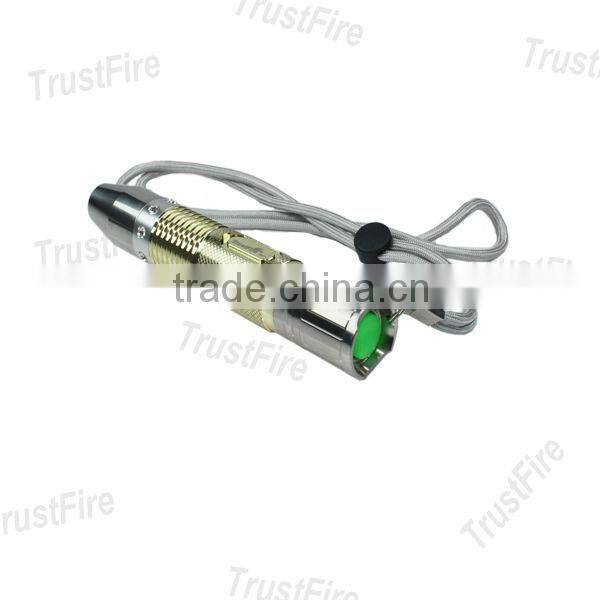 2012 TrustFire identification jewelry TR-Y1 CREE XR-E yellow 139lm jewelry cree led light flashlight/torch(1*18650)