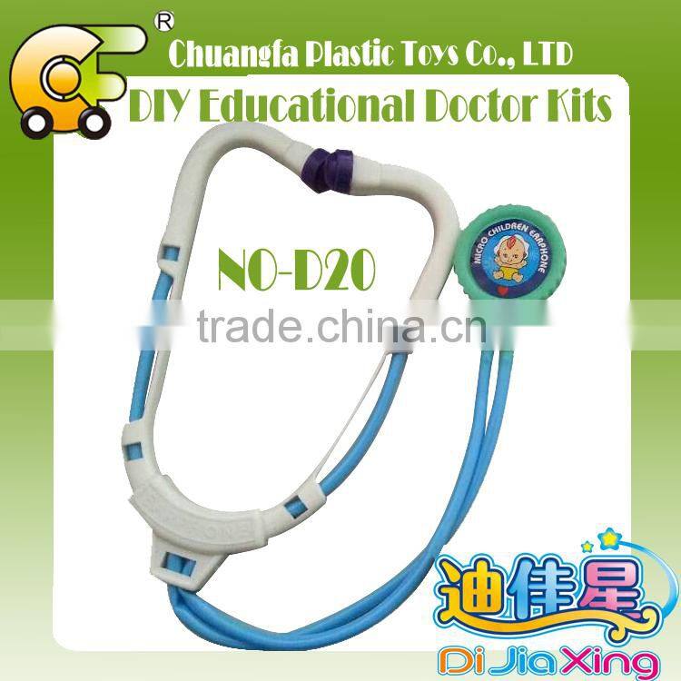 Make your own set--DIY plastic doctor kit(plastic glasses) for kids