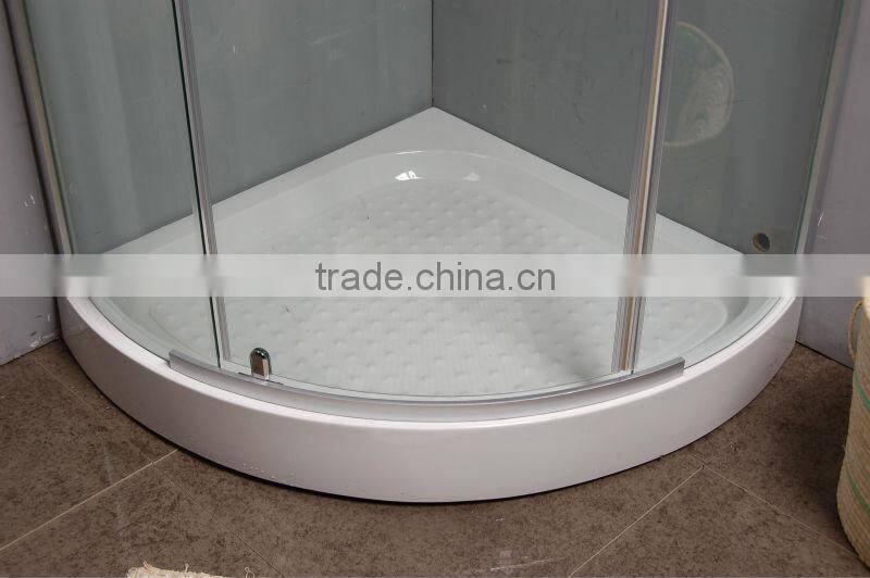 New thick glass shower enclosure