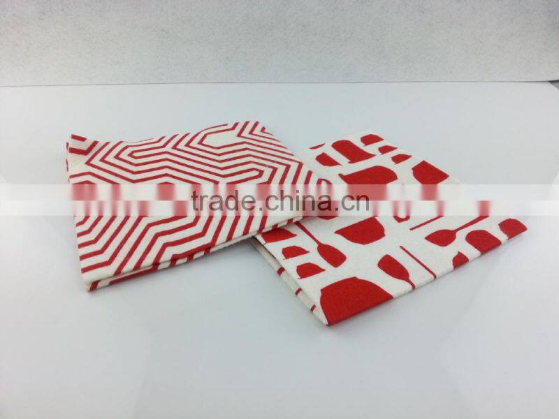 Cleaning Cloth, Printed Nonwoven Fabric Wipe