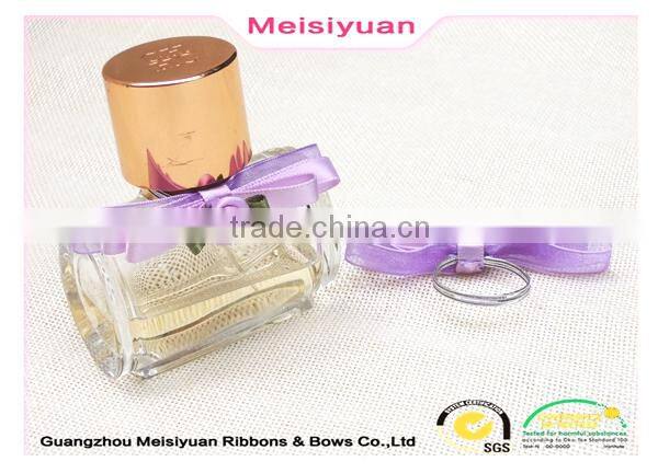 Satin Ribbon bow bottle decoration for glass perfume bottle decoration bow tie straps wine bottle pull flower ribbon