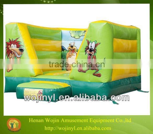 Inflatable princess bouncy castle/vinyl for bounce house