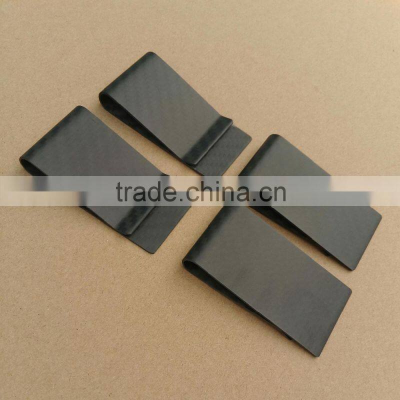 high quality carbon fiber money cilp for friends/college