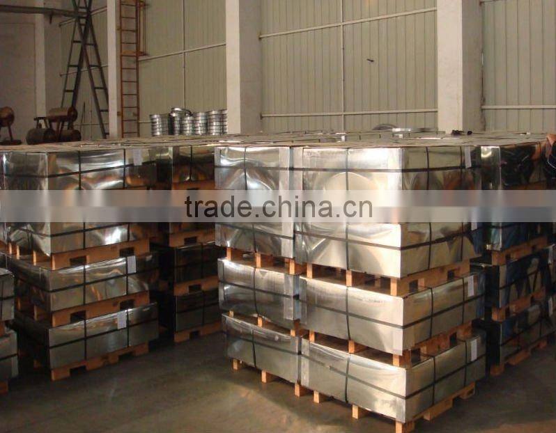 tinplate coil/sheet with golden lacquering