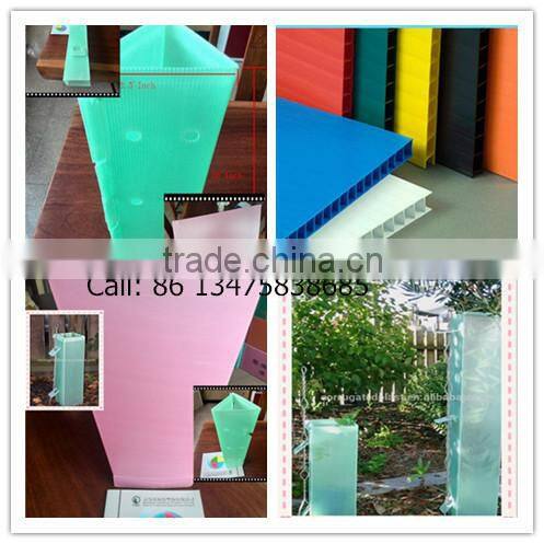 Corflute vine protectors/Plastic tree protectors/tree guard