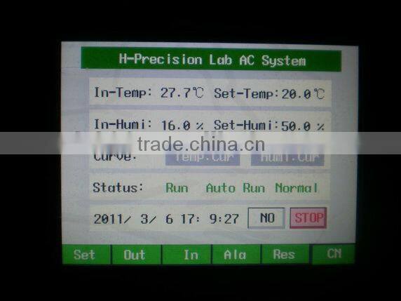 CE certificated Precision air conditioner floor standing down flow water cooled inverter type same quality with Emerson