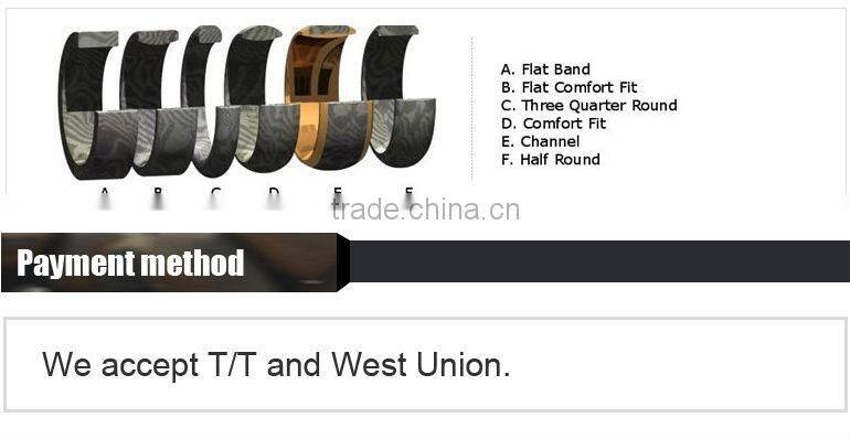 Black titanium plated unique design ring for men