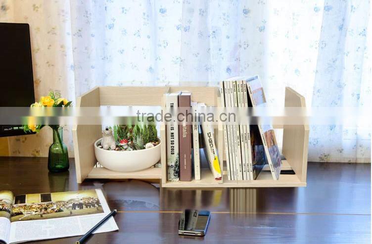 Quite Useful Bookcase Or Shef On The Desk With PB/MDF Materials
