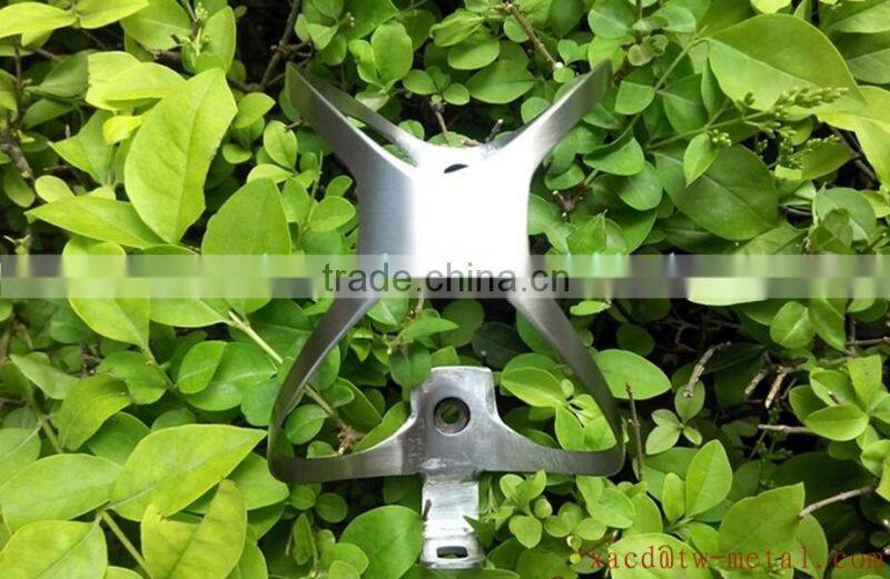 Cheap Titanium cup holder with handing brush finished high quality bicycle titanium XACD water bottle cages