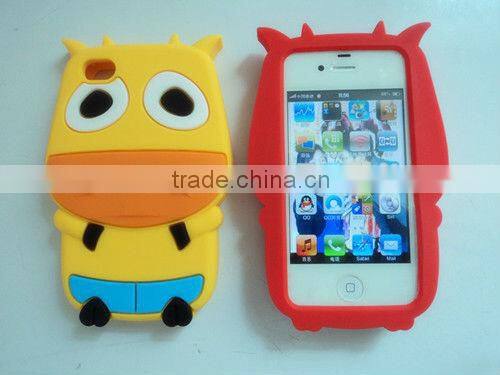 colorful silicone mobile phone case for iphone 5