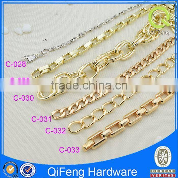 high quality metal chains for bags