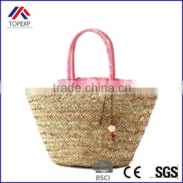 Wholesale Straw Bags Decorate Straw Bag Beach Bag