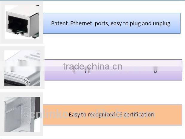 ac/dc plug adapter Male Female 8 Pole Dual Rj45 Connector For DMX Lighting