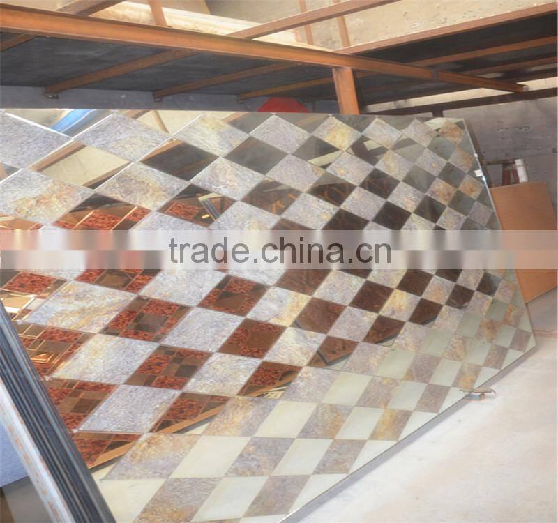 TV BACKGROUND WALL MIRROR DECORATIVE