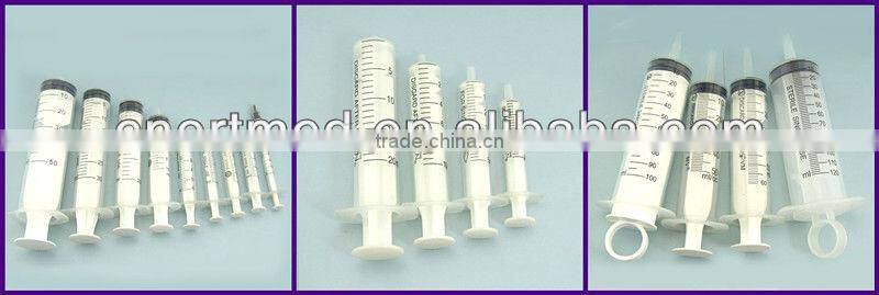 luer slip injection using Chinese sterile syringe