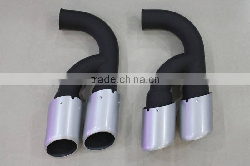Exhaust Muffler Exhaust pipe For Porsche Cayenne 2011+ 4X4 auto accessories