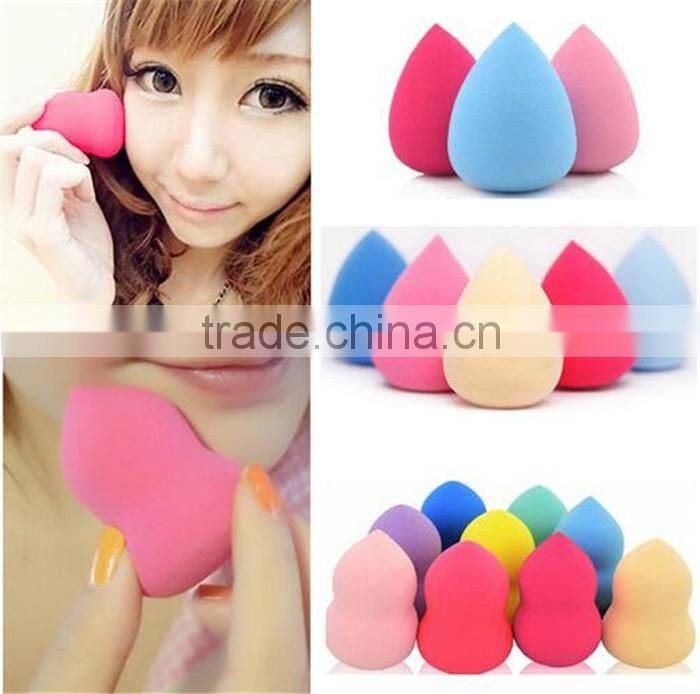 Wholesale 1pieces beauty tool soft Makeup Sponge Beauty/BB cream foundation blender Cosmetics makeup sponge puff brush