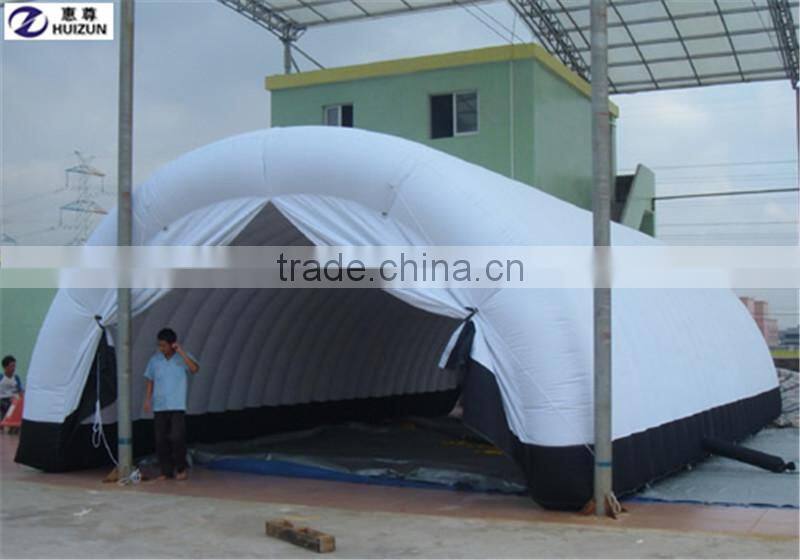 Hot PVC tarpaulin advertising inflatable arch with banner for exhibition