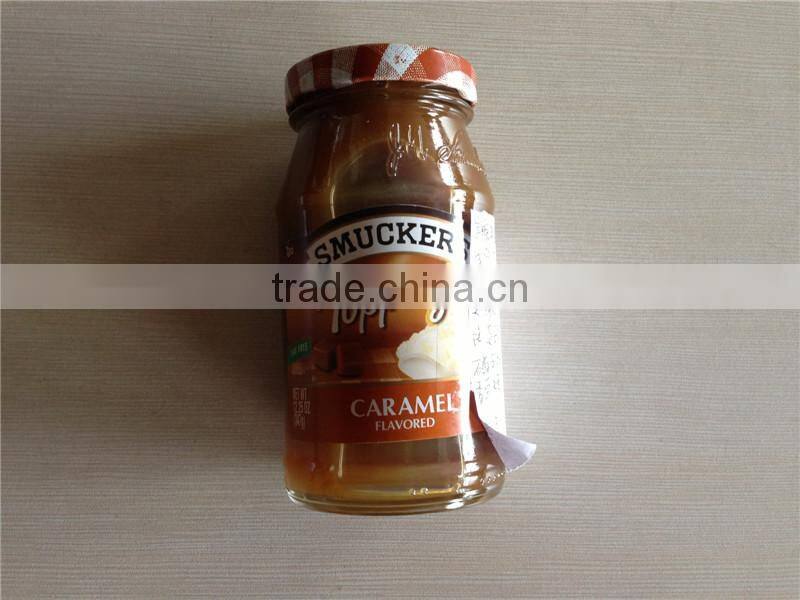 Various of syrups with pulp /fruit preserves/caramel/chocolate/mulberry/grap/orange/apple/peach/apricot/blueberry/strawberry