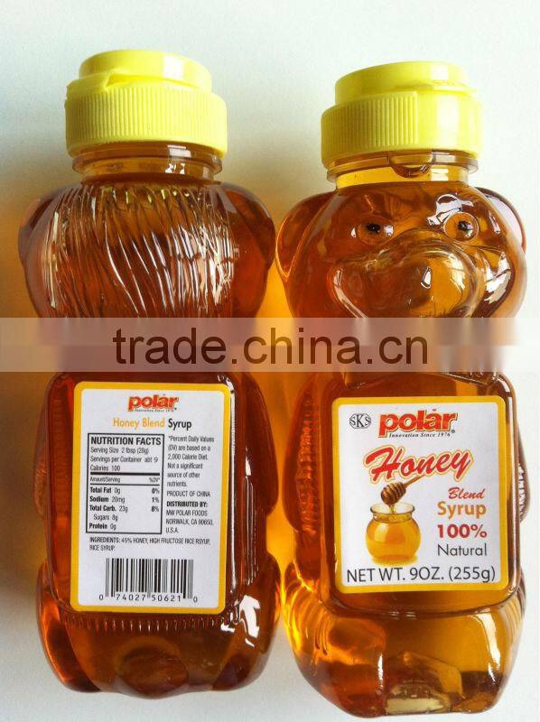 Affordable golden honey blend syrup