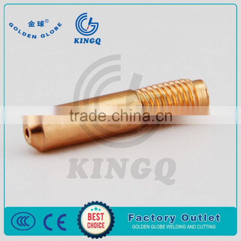 Kingq Brass Contact Tip for Miller Type Welding Torch