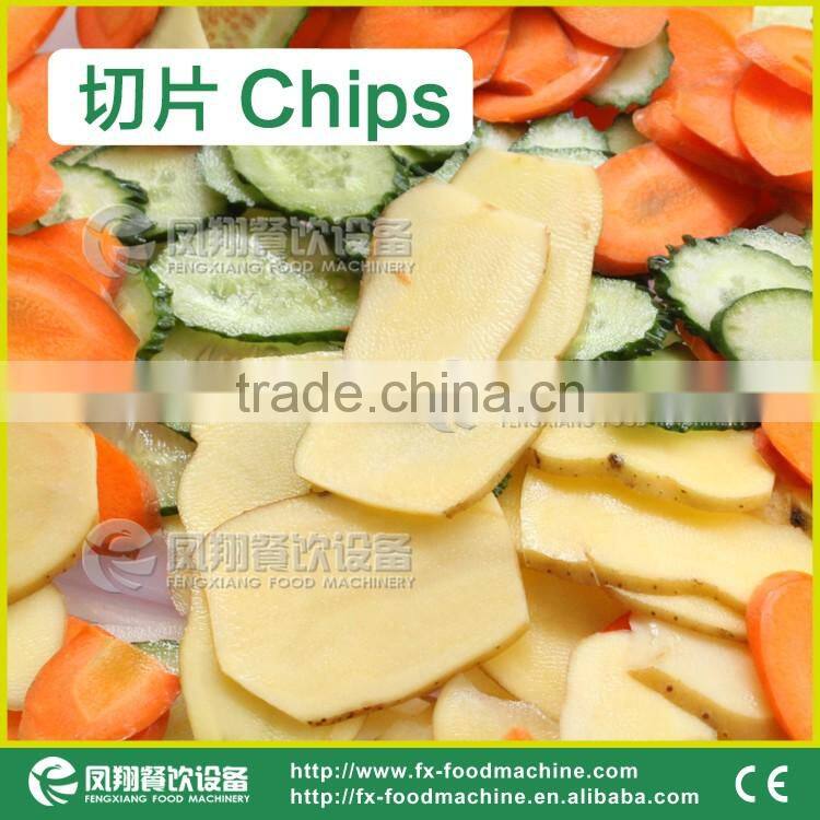 Practical Multi-functional Root Vegetable Cutter Dicing Machine and Leaf Vegetable Cutting Machine