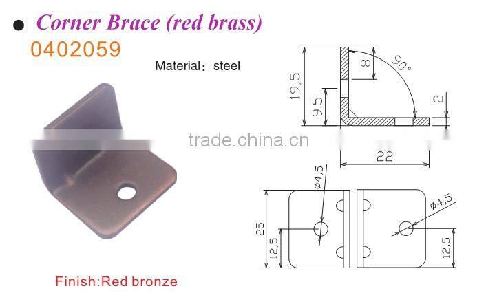 90 degree furniture cabinet steel angle code corner connector or corner braces angle brakets
