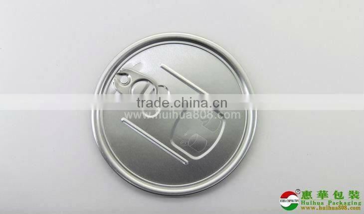 aluminum easy open end for milk powder cap