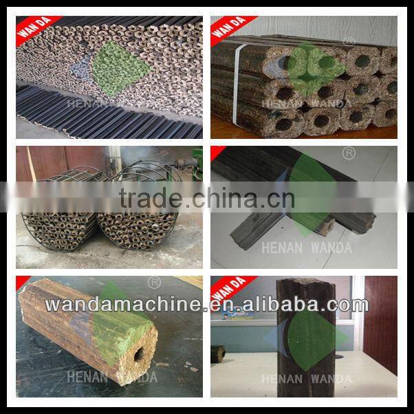 CE approval husk firewood briquette making machine with high efficiency and durable