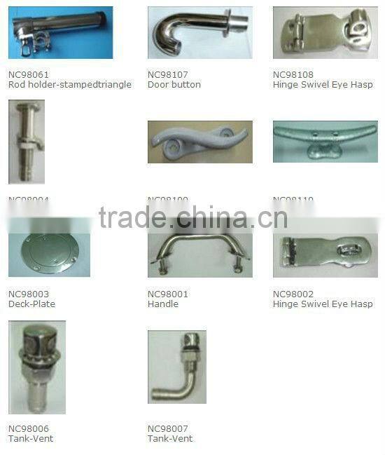 Marine Hardware | Stainless Steel Deck Hardware | Stainless steel marine boat hardware