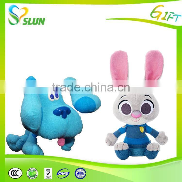 OEM ODM company mascot White T-shirt teddy bear plush toy