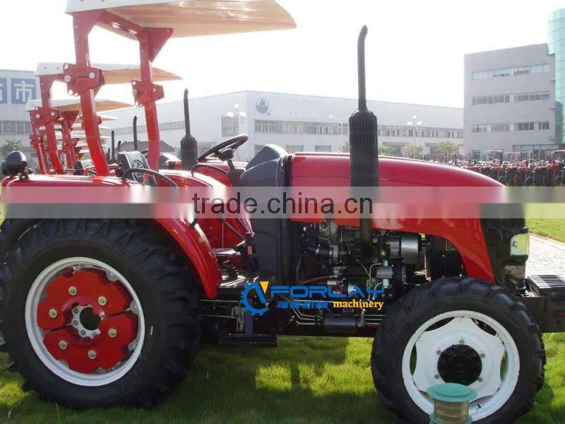 85HP agriculture machinery equipment farm tractor price with A/C Cabin