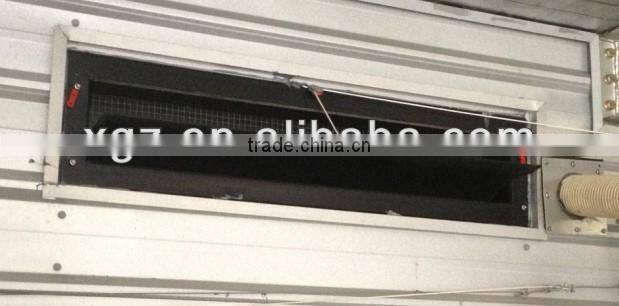 Steel frame and sandwich board chicken poultry shed design