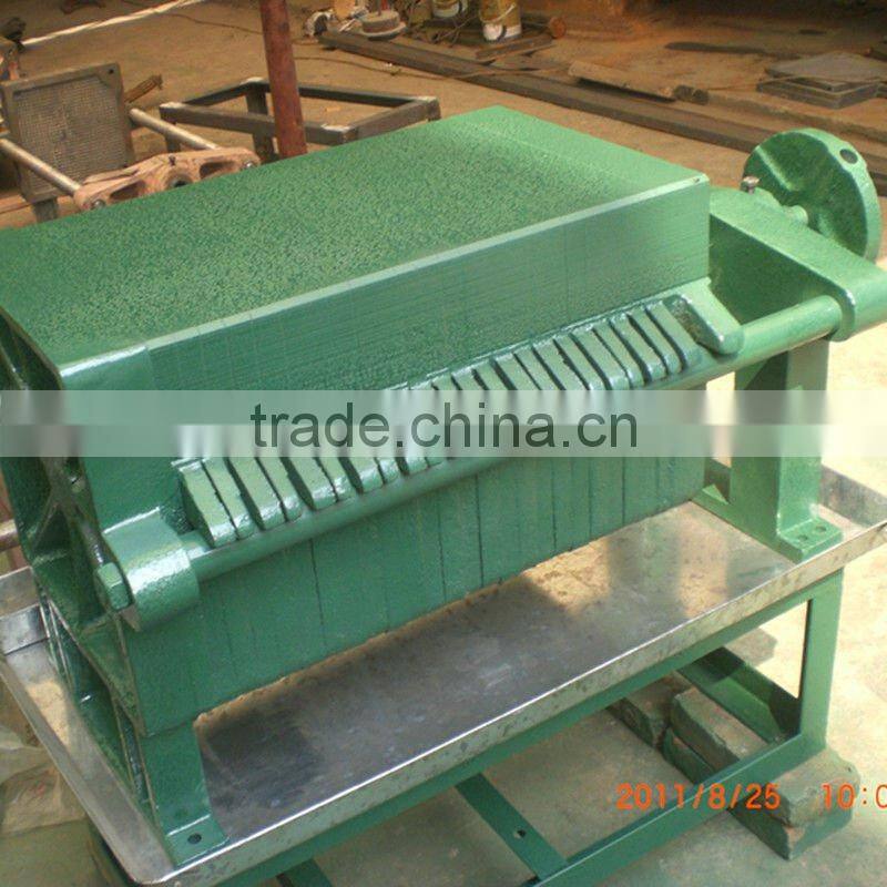 Refined sunflower oil filtration machine
