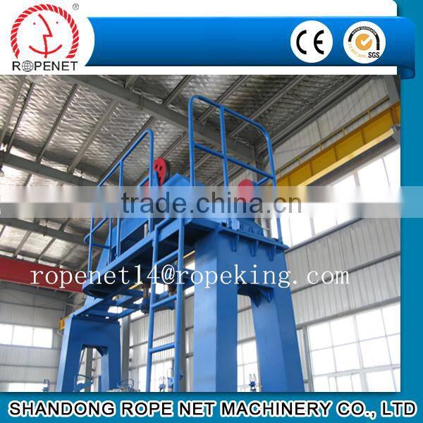 China big 8 strand mooring rope making machine from ROPENET