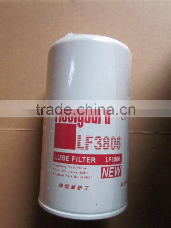 shantui excavator fuel filter lf3806 fleetgard oil filter