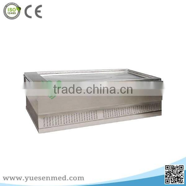 Funeral home stainless steel mortuary funeral tray