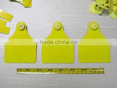134.2KHz Cattle RFID Tags RFID Ear Tags for Cattle Tracking