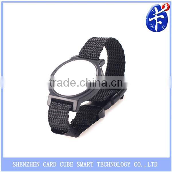 Professional manufacturer of Nylon nfc wristband